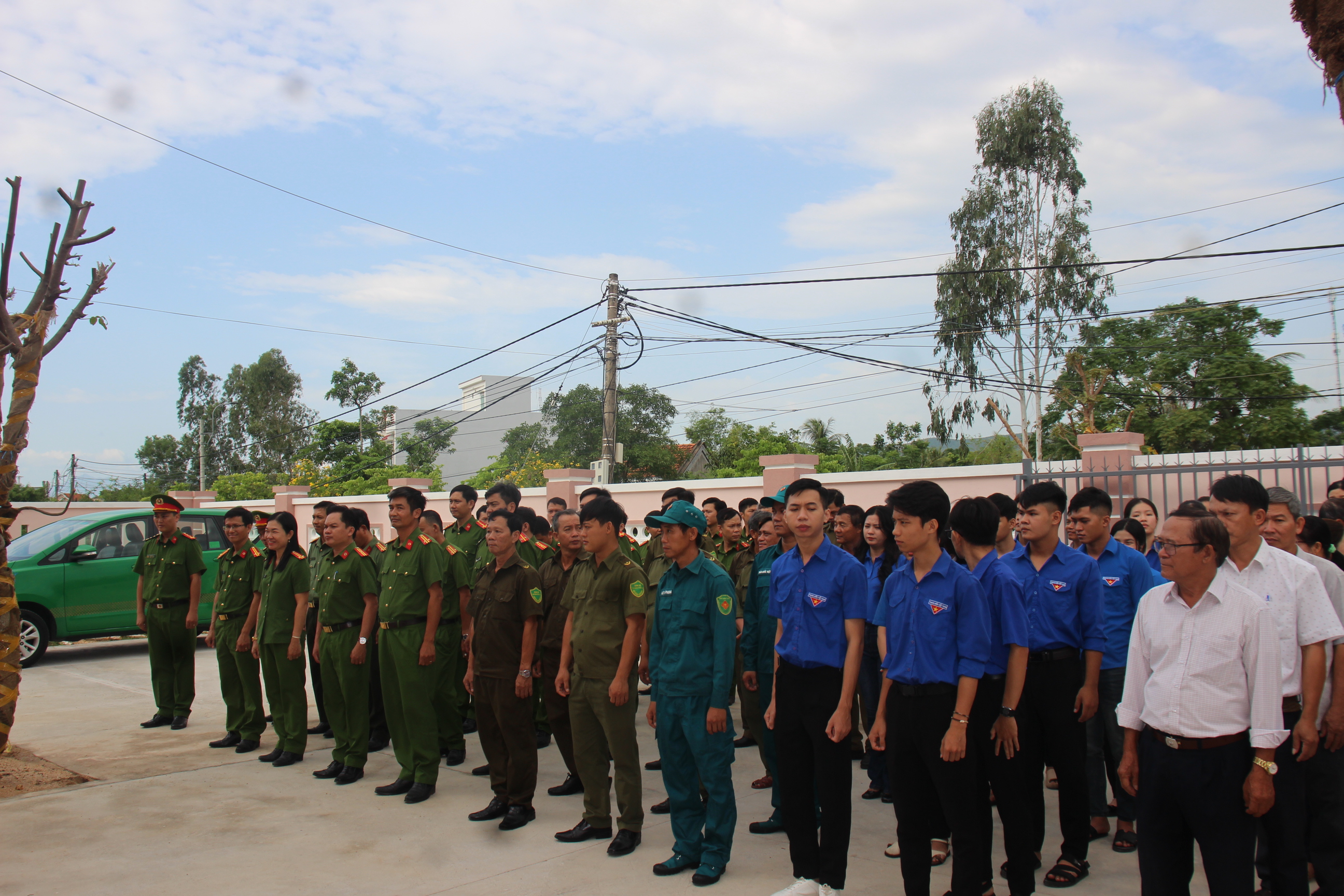 Công an xã Phú Hòa 2 ra quân cao điểm tấn công, trấn áp tội phạm, bảo đảm an ninh trật tự trong dịp Lễ